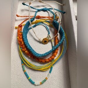 Pura Vida Dreaming Out Loud Bracelet Set (5-Pack) – Colorful Spring Stack